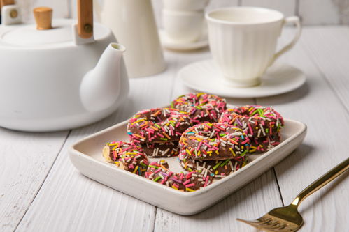 甜蜜的节日时光 甜甜圈甜点摄影的艺术